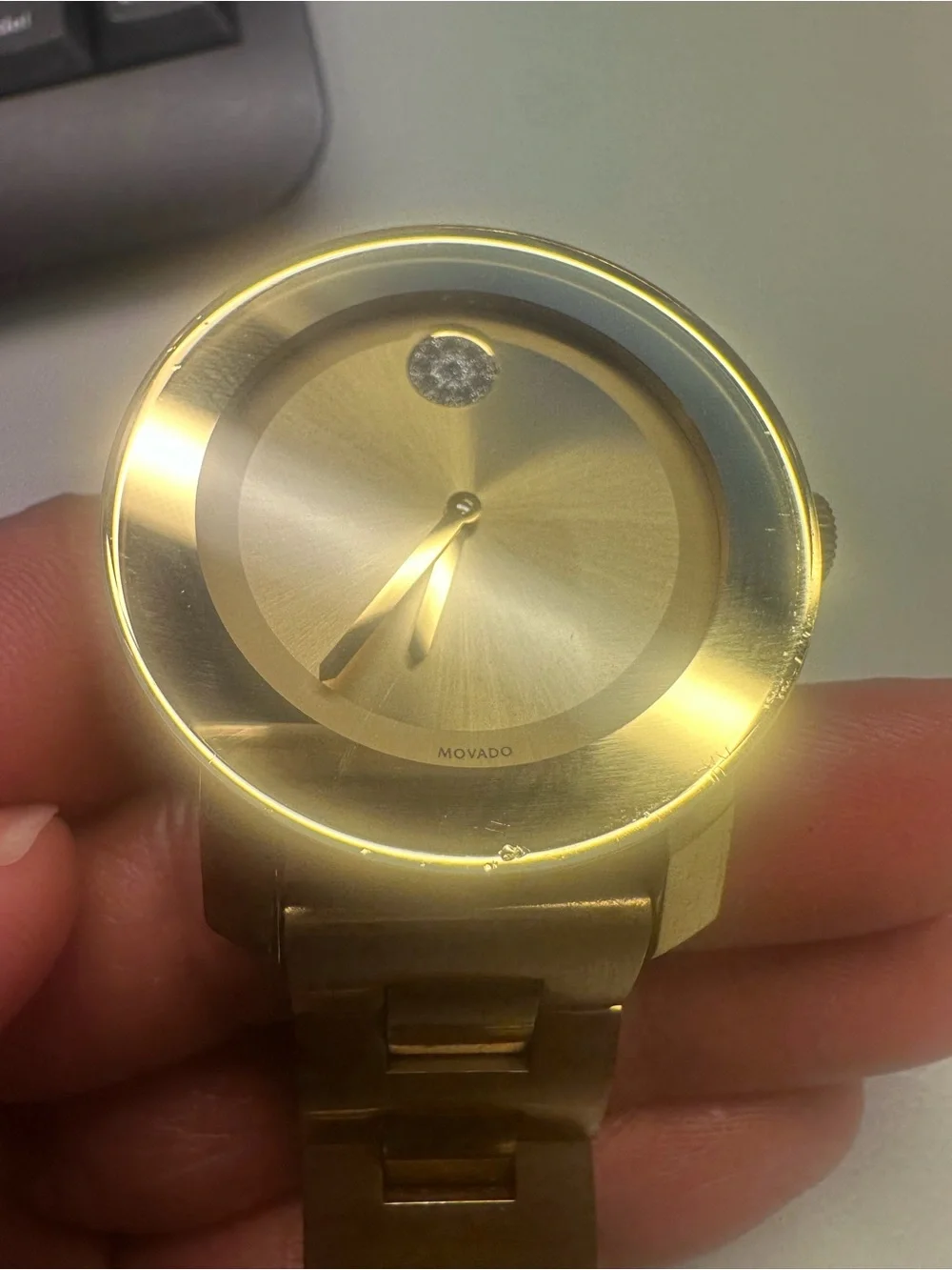 Movado sleek watch
